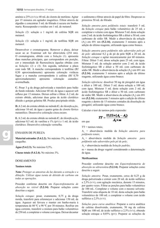 Farmacopeia 5 edição