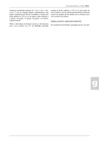 Farmacopeia 5 edição