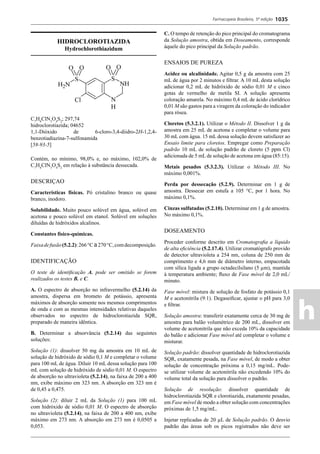 Farmacopeia 5 edição