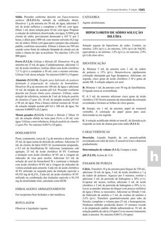 Farmacopeia 5 edição