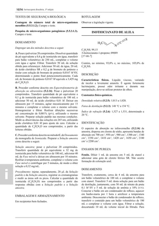 Farmacopeia 5 edição