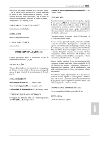 Farmacopeia 5 edição