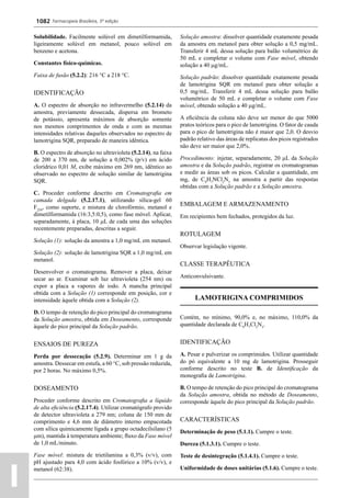 Farmacopeia 5 edição