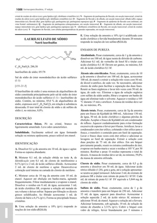 Farmacopeia 5 edição