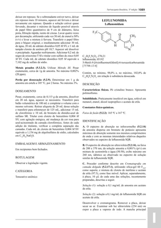 Farmacopeia 5 edição