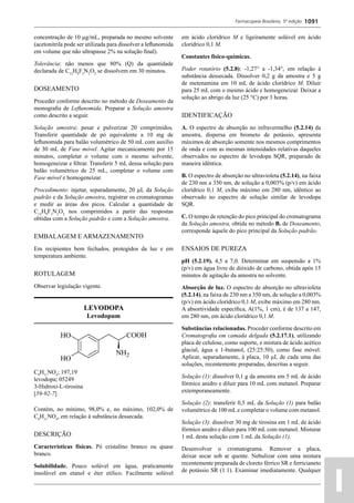 Farmacopeia 5 edição