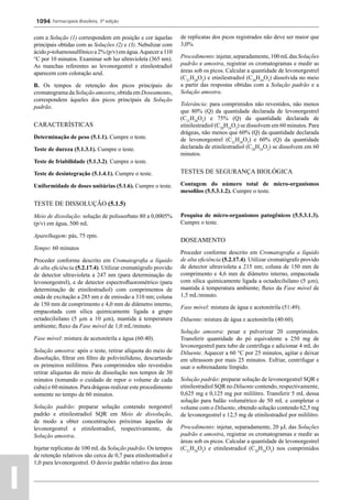 Farmacopeia 5 edição