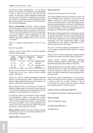 Farmacopeia 5 edição