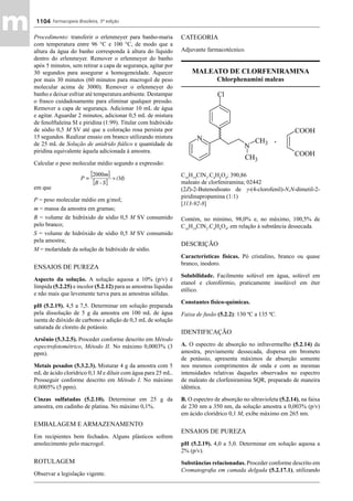 Farmacopeia 5 edição