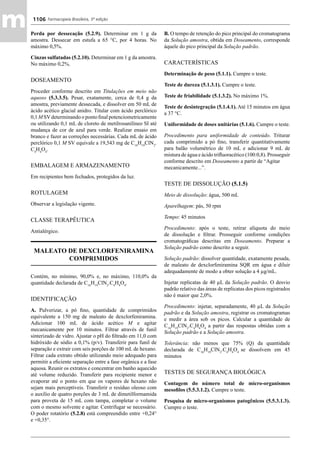 Farmacopeia 5 edição