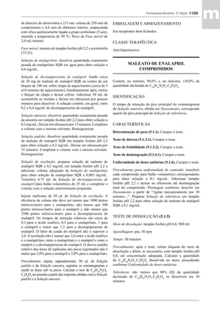 Farmacopeia 5 edição