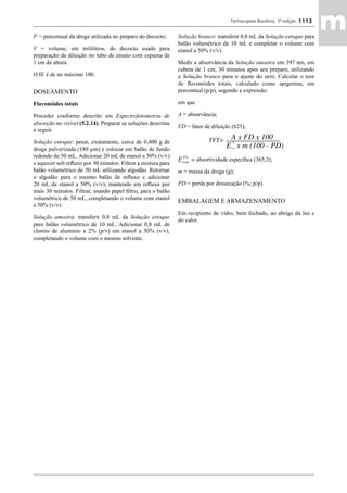 Farmacopeia 5 edição