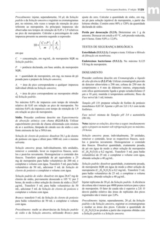 Farmacopeia 5 edição