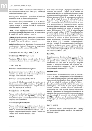 Farmacopeia 5 edição