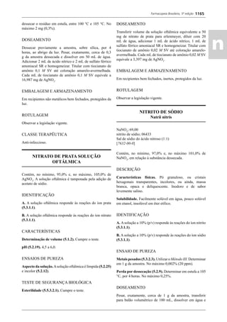 Farmacopeia 5 edição