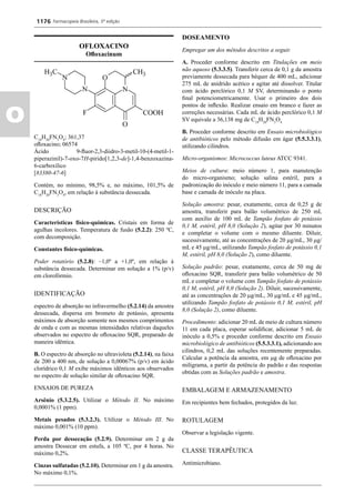 Farmacopeia 5 edição