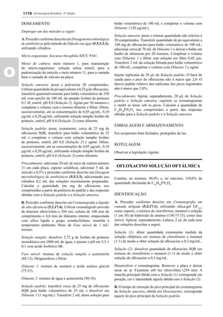 Farmacopeia 5 edição