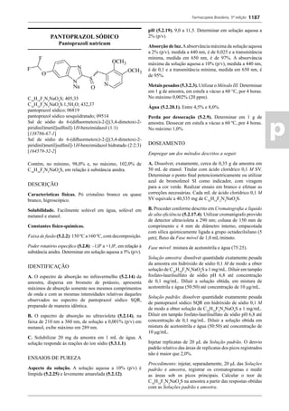 Farmacopeia 5 edição