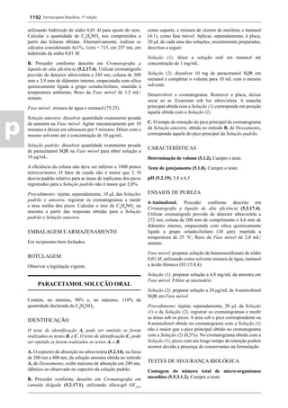 Farmacopeia 5 edição