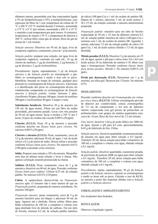 Farmacopeia 5 edição