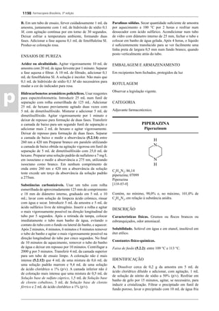 Farmacopeia 5 edição