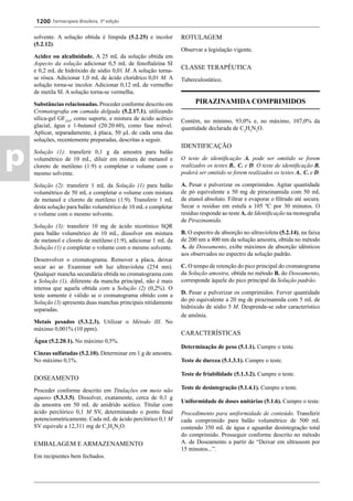 Farmacopeia 5 edição