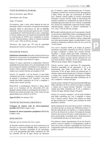 Farmacopeia 5 edição