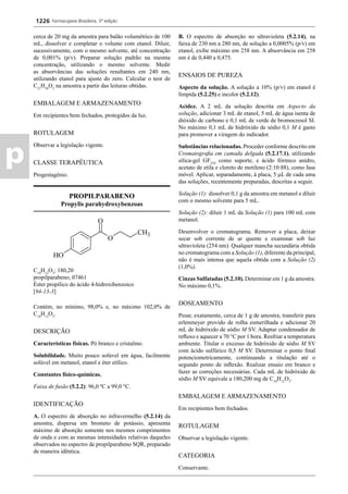 Farmacopeia 5 edição