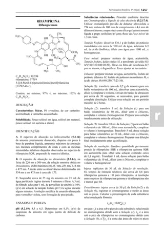 Farmacopeia 5 edição