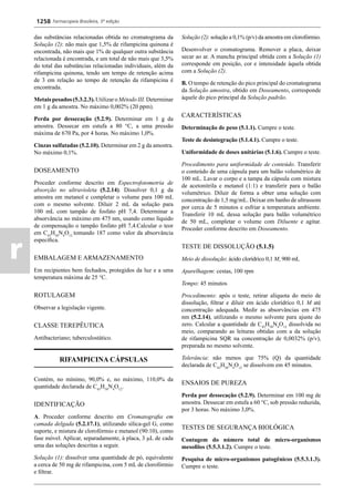 Farmacopeia 5 edição