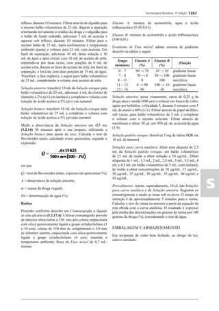 Farmacopeia 5 edição