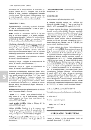 Farmacopeia 5 edição