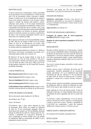 Farmacopeia 5 edição