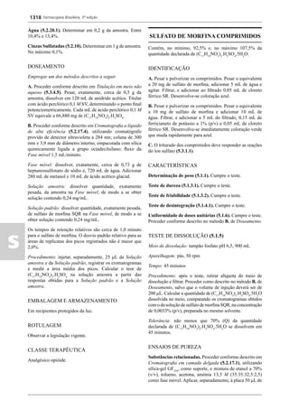 Farmacopeia 5 edição