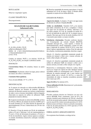 Farmacopeia 5 edição