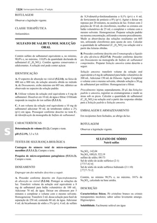 Farmacopeia 5 edição