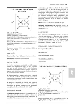 Farmacopeia 5 edição
