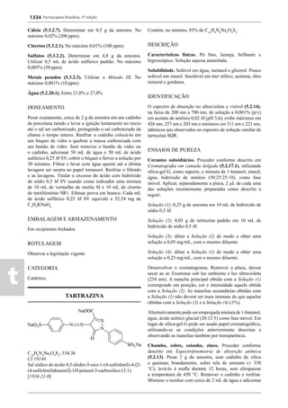 Farmacopeia 5 edição