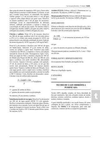 Farmacopeia 5 edição