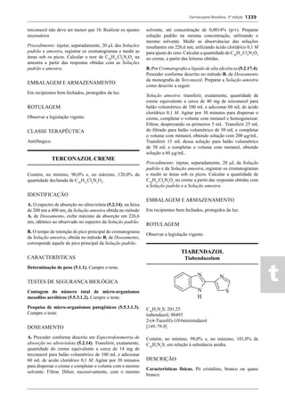 Farmacopeia 5 edição