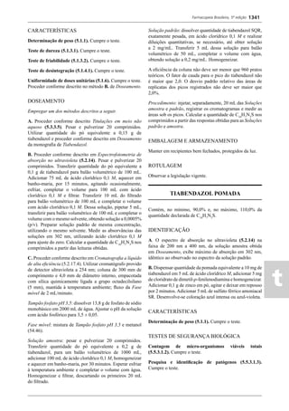 Farmacopeia 5 edição