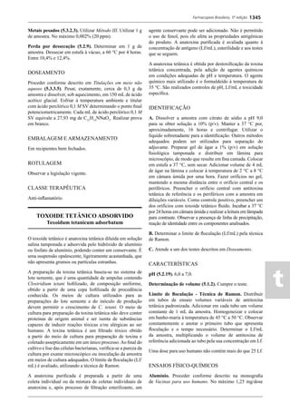 Farmacopeia 5 edição