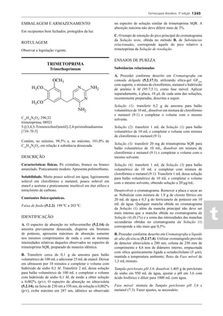 Farmacopeia 5 edição