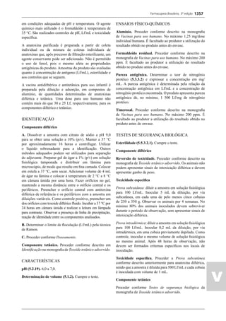 Farmacopeia 5 edição