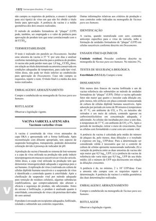 Farmacopeia 5 edição