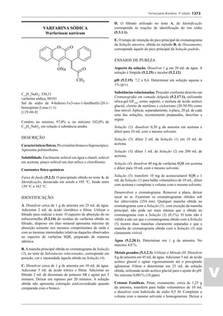 Farmacopeia 5 edição