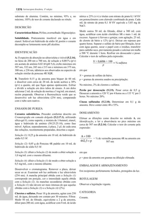 Farmacopeia 5 edição