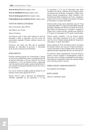 Farmacopeia 5 edição