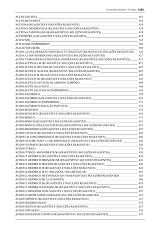 Farmacopeia 5 edição