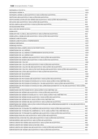 Farmacopeia 5 edição